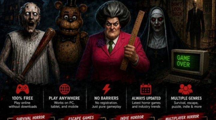 Scary Horror Games